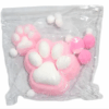 pack 2 patitas ultra suaves rosado Pack De 2 Squishy De Patitas Ultrasuaves Y Peluditas.