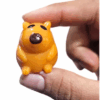 Pack De 3 Squishy De Mini Capibaras. Ultrasuaves Y Pegajosos