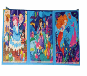Libro Rompecabeza Imantado. 3 Puzzles Magnéticos
