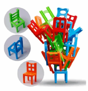 Juego De Mesa Equilibrio De Sillas Entretencion Para Niños