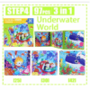 Libro Rompecabeza Imantado. 3 Puzzles Magnéticos