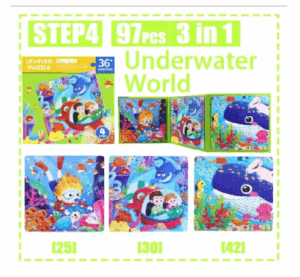 Libro Rompecabeza Imantado. 3 Puzzles Magnéticos