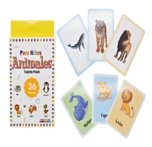 tarjetas didactica animales Tarjetas Didácticas De Estimulacion De Lenguaje. Doble Faz