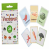 tarjetas didactica verduras002 Tarjetas Didácticas De Estimulacion De Lenguaje. Doble Faz