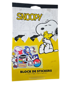 Block De Stickers Con 5 Hojas. Variedades